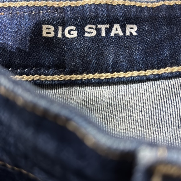 Big Star B-type 03 boot cut blue jeans,5 pocket inseam 33 - Picture 9 of 13